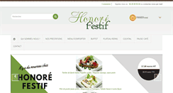 Desktop Screenshot of honore-festif.com